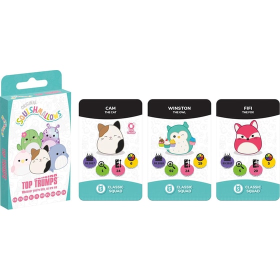 Παιχνίδι με Κάρτες Winning Moves Top Trumps Specials Squishmallows image 2