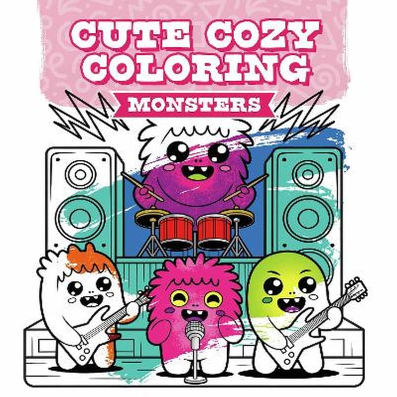 Cute Cozy Coloring: Monsters