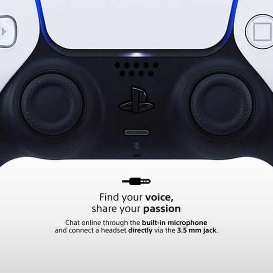 Sony DualSense Ασύρματο Χειριστήριο  V3 PS5 - Λευκό image 8