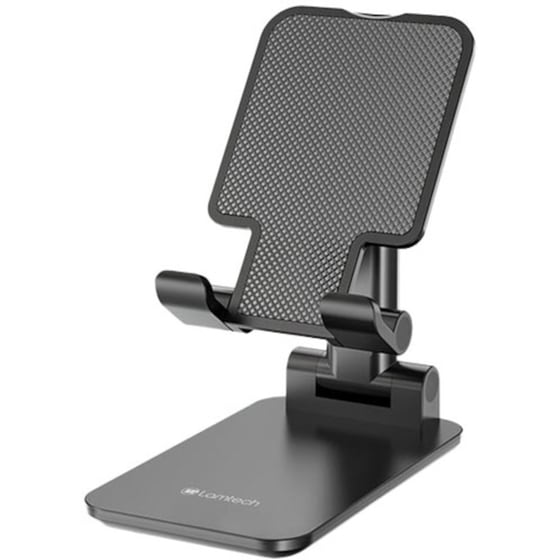 Desktop stand Lamtech για κινητά και tablet Μαύρο image 0
