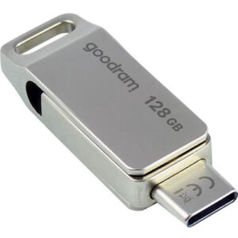 Goodram OTG Flash Drive USB3.2 Gen1 - 128 GB - Type‑C Ασημί GOODRAM
