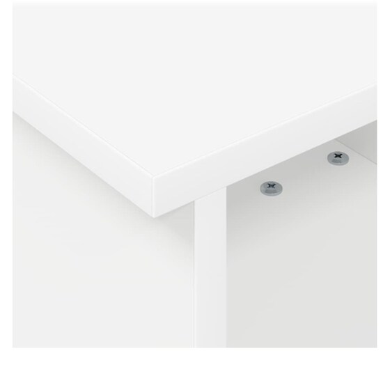 Έπιπλο Τηλεόρασης VidaXL 37 x 35 x 35 cm - Λευκό image 7