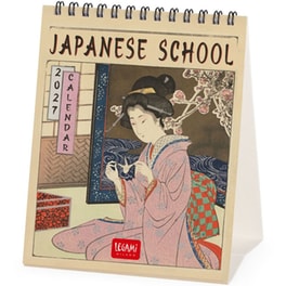 Πλανόγραμμα Μηνιαίο 2027 Επιτραπέζιο Legami 12M Japanese School 12 x 14.5 cm