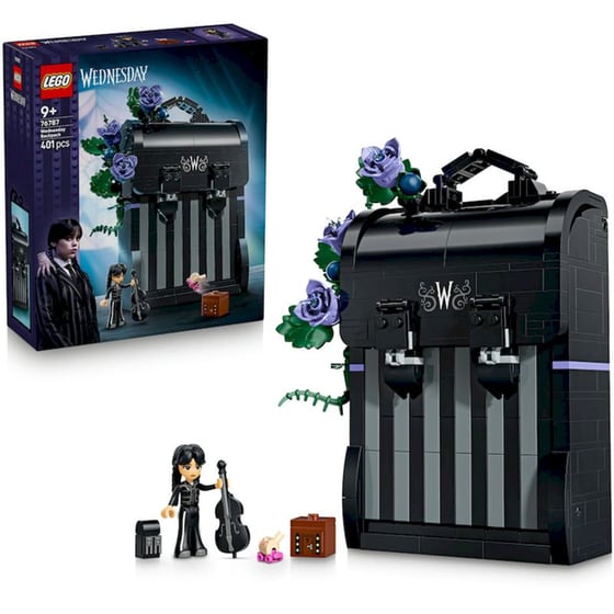 LEGO® Wednesday Backpack Kids’ Building Toy (76787) image 6
