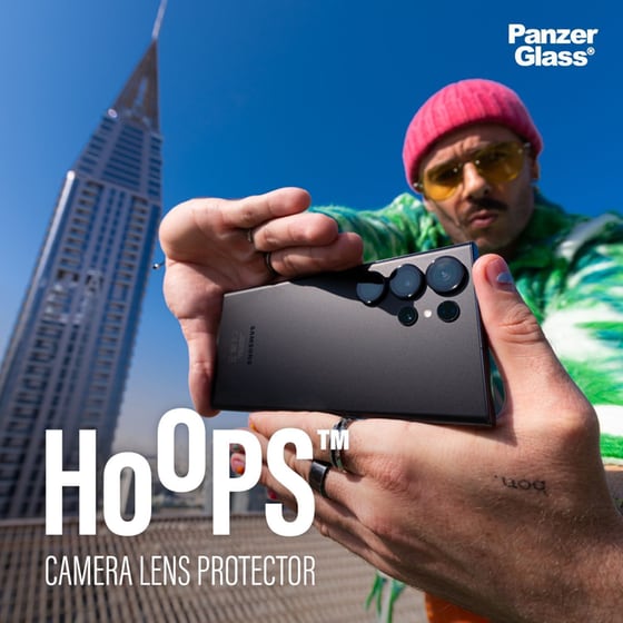 Προστατευτικό κάμερων Samsung Galaxy S24 - PanzerGlass Hoops Black Anti-Scratch image 9