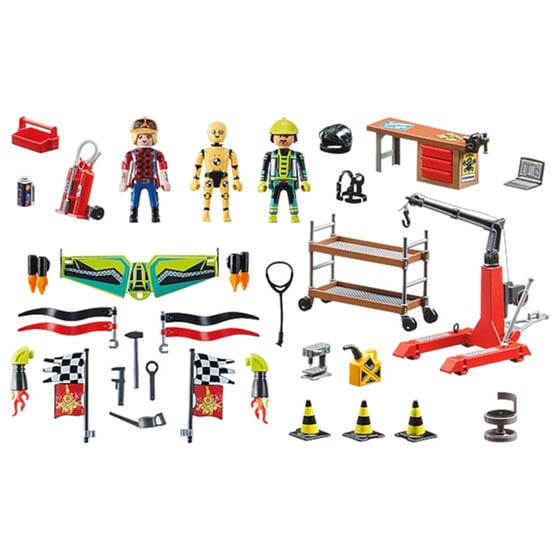 PLAYMOBIL® Air Stunt Show Συνεργείο επισκευών (70834) image 1