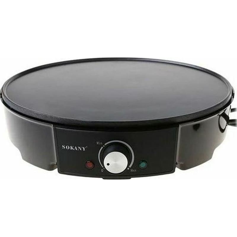 Κρεπιέρα SOKANY SK-1002 Press Grill 30 cm 1200 W Μαύρο
