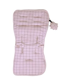 Minene Καλύμματα 100% Βαμβακερά ( Διπλής Όψης ) Light Pink Πλέγμα