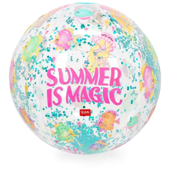 Μπάλα Θαλάσσης Legami Glitter Summer is Magic image 0