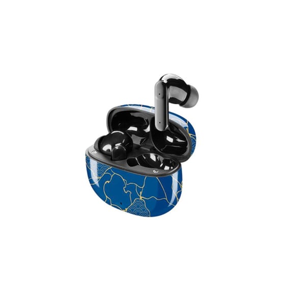 Ακουστικά bluetooth Music Sound Fancy -Μπλέ image 0