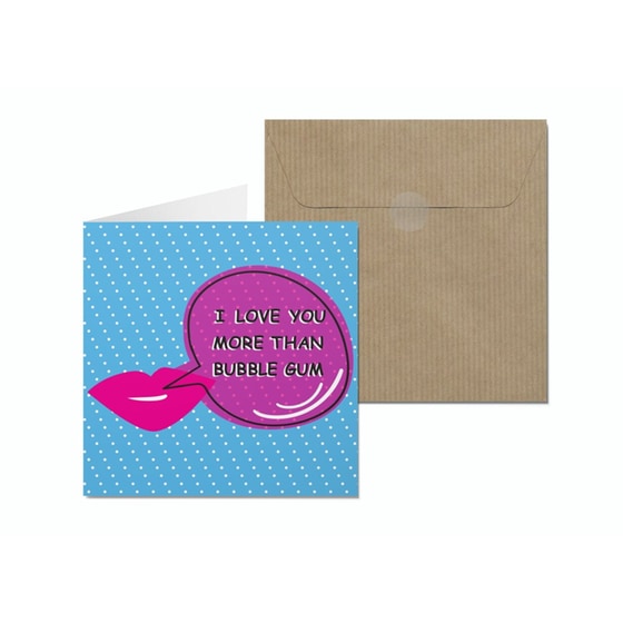 Ευχετήρια Κάρτα Coolbee Bubble Gum image 0