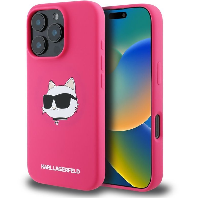 Θήκη Apple iPhone 16 Pro Karl Lagerfeld - Ροζ