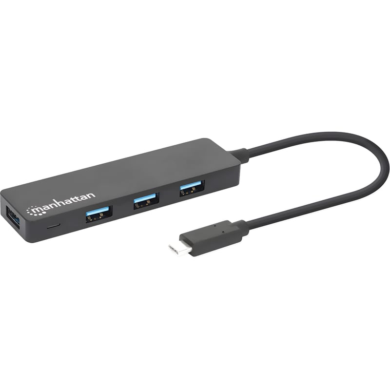 MANHATTAN Manhattan 164924 USB Hub 4-Port USB 3.0 συμβατό με USB-C