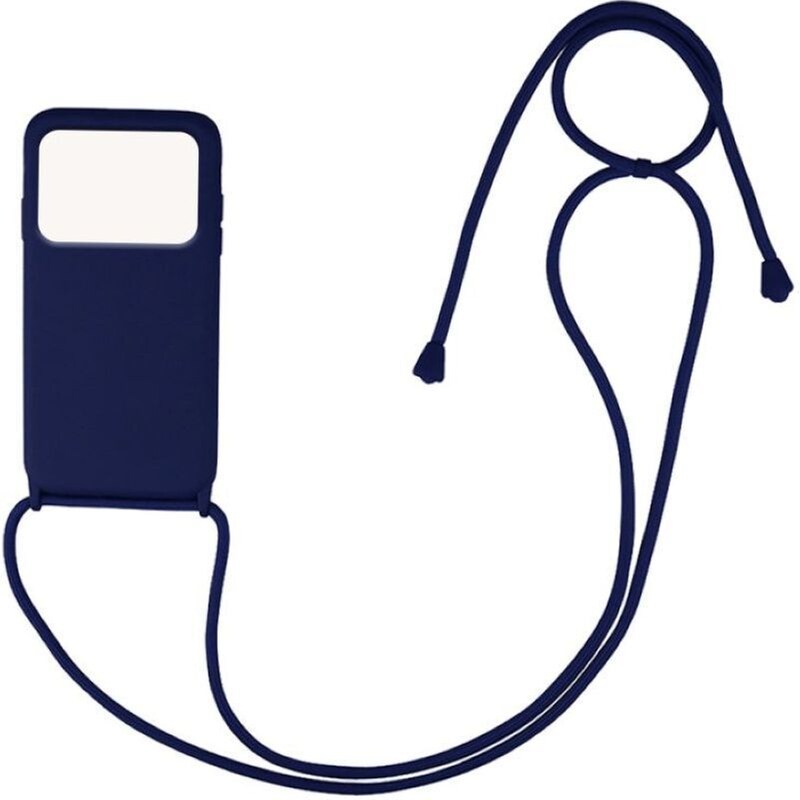 Θήκη Xiaomi Poco X4 Pro 5G - My Colors Carryhang Με Κορδόνι - Μπλε