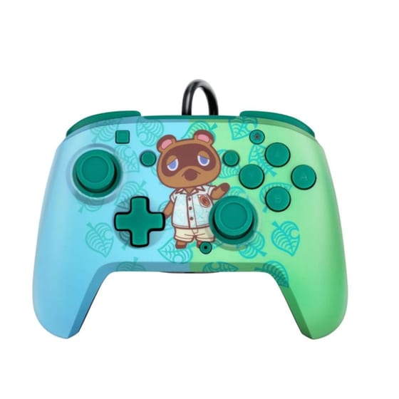 PDP Faceoff Deluxe+ Ενσύρματο Χειριστήριο για Switch - Animal Crossing image 0