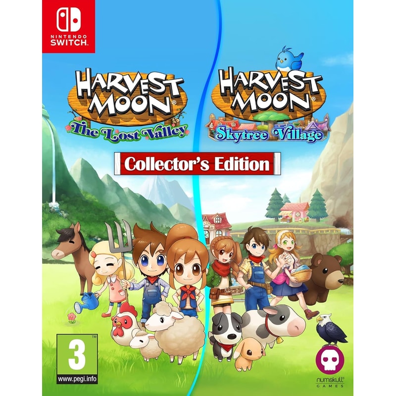 Harvest Moon: The Lost Valley and Skytree Village Collectors Edition - Nintendo Switch