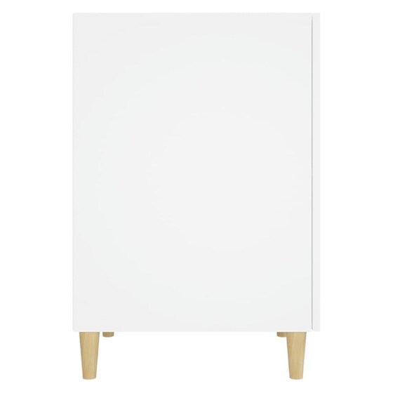 Γραφείο VidaXL από Επεξεργασμένο Ξύλο 140x50x75 cm - Λευκό image 4