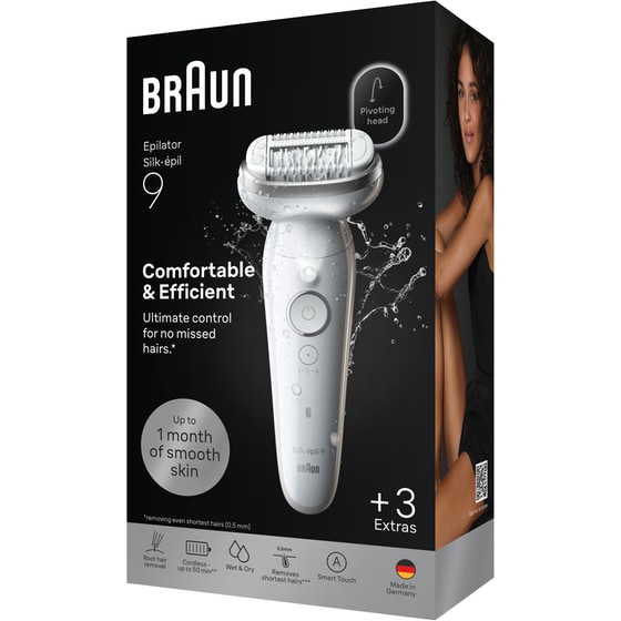 Αποτριχωτική Μηχανή BRAUN SES9-030/N Λευκό image 5