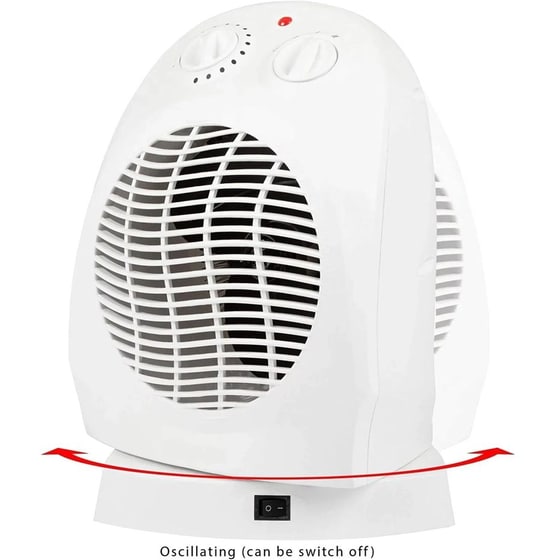 CROWN CFH-269 2000W Αερόθερμο Μπάνιου Δαπέδου Λευκό image 3