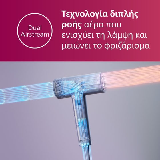Σεσουάρ Μαλλιών PHILIPS 8000 BHD839/10 Μπλε image 7