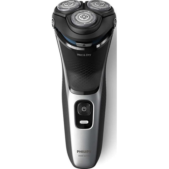 Ξυριστική Μηχανή PHILIPS SERIES 3000 S3143/00 για Υγρό και Στεγνό Ξύρισμα Μαύρο image 1