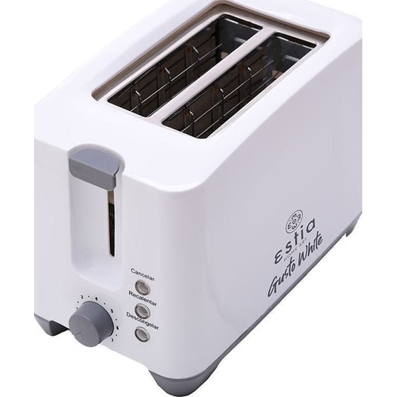 ESTIA GUSTOWHITE 2 Θέσεων 750W Λευκό Φρυγανιέρα image 1