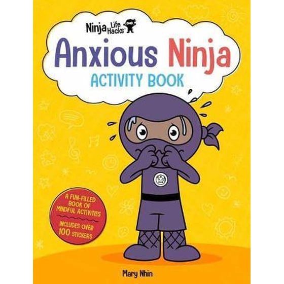 Ninja Life Hacks: Anxious Ninja Activity Book image 0