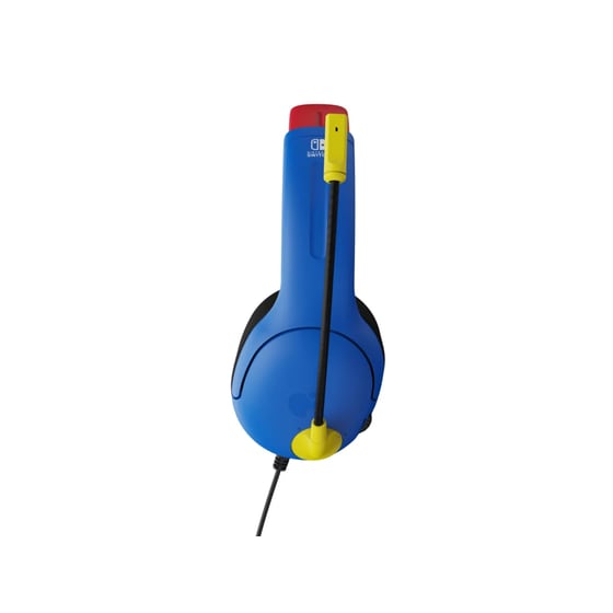Gaming Headset PDP Airlite Mario Wired Nintendo Switch - Blue/Red image 1