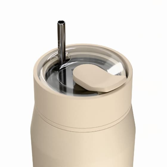 Ποτήρι Θερμός Estia Save The Aegean Lens Dune 360ml image 1