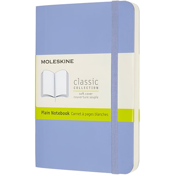 Σημειωματάριο Moleskine Plain Hydrangea Blue Pocket (1 Τεμάχιο) image 0