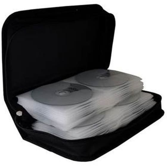 MediaRange θήκη CD/DVD Wallet 96 θέσεων - Διάφανο image 1