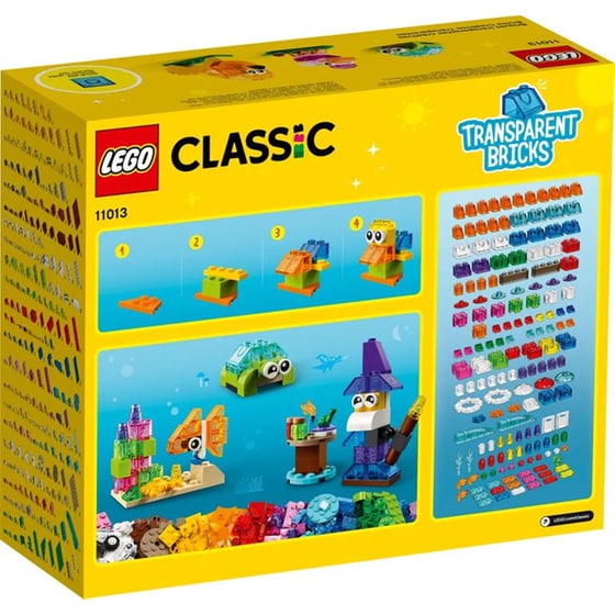LEGO® Classic Δημιουργικά Διαφανή Τουβλάκια (11013) image 4