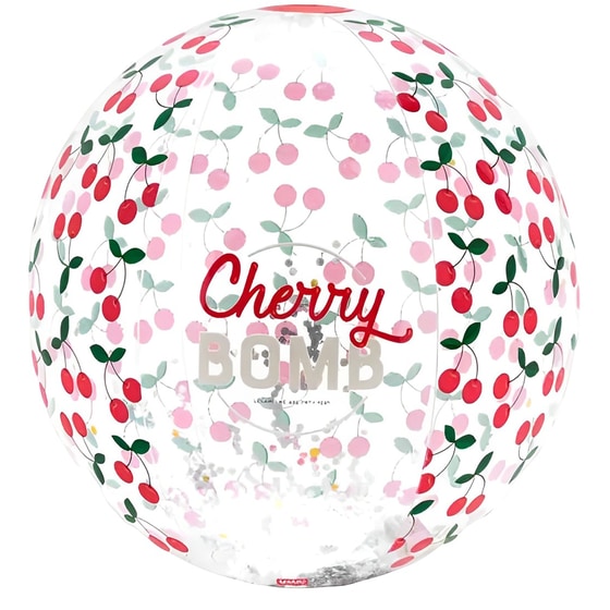 Φουσκωτή Μπάλα Παραλίας Legami Κεράσια - Διάφανη image 0