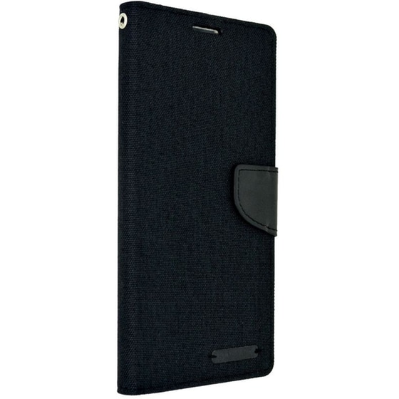 Θήκη Samsung Galaxy A42 5G - Mercury Goospery Canvas Diary - Μαύρο image 0