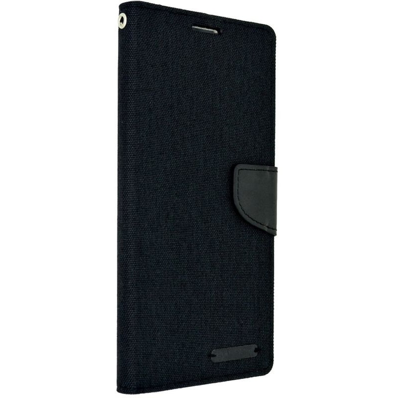 Θήκη Samsung Galaxy A42 5G - Mercury Goospery Canvas Diary - Μαύρο