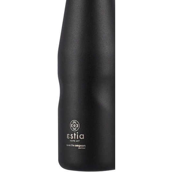 Θερμός Estia Home Art Save The Aegean Midnight Black 500 ml image 2