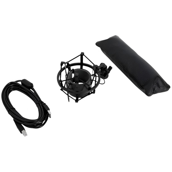 Auna Pro HK-MIC-900B Πυκνωτικό USB Μικρόφωνο - Μαύρο image 4