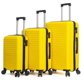 Σετ Βαλίτσες&nbsp;Amber&nbsp;Κίτρινο