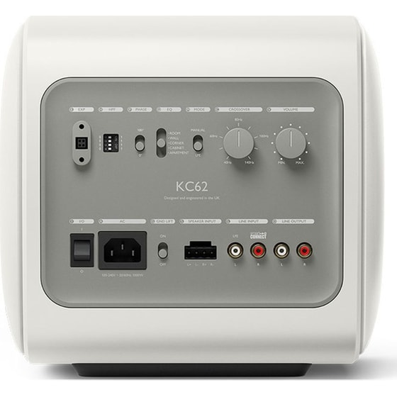 Kef KC62 Subwoofer με Ηχείο 6.5" 1000 W - Mineral White image 4