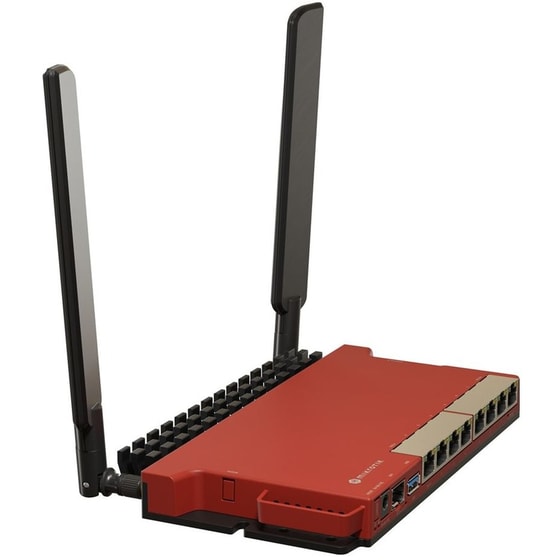 Mikrotik L009UIGS-2HAXD-IN Ασύρματο Router Wi‑Fi 2.4 GHz Gigabit Ethernet Κόκκινο image 2