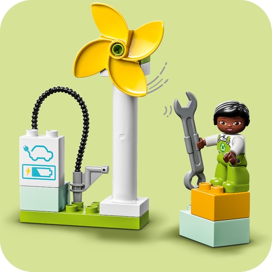 LEGO® Duplo Town Wind Turbin&Electric Car (10985) image 13