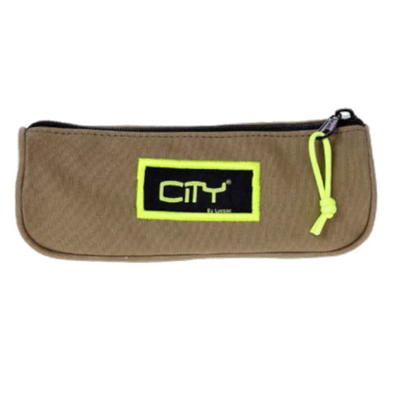 Κασετίνα Βαρελάκι City Eclair Beige Μονή Μπεζ image 0