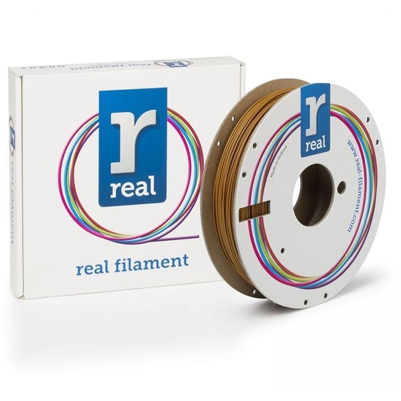 REAL FILAMENTS REAL FILAMENTS νήμα 3D εκτυπωτή PLA Matte - 0.5kg 1.75mm - Σκούρο Πορτοκαλί