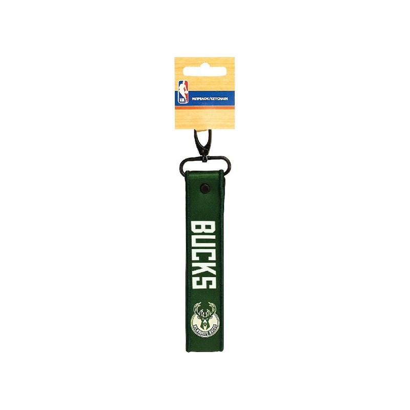 NBA Μπρελόκ GIM NBA Lanyard Milwaukee Bucks Πράσινο