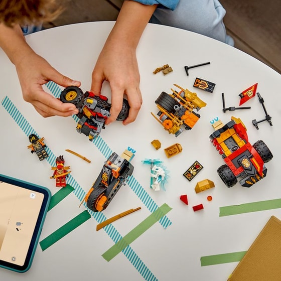 LEGO® NINJAGO® Συνδυαστικά Οχήματα του Κάι και του Κόουλ (71864) image 10