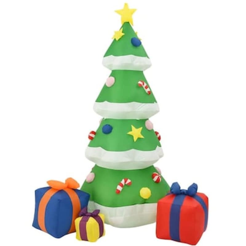 Χριστουγεννιάτικο Δέντρο VidaXL 240 Led 2.40m - Πράσινο