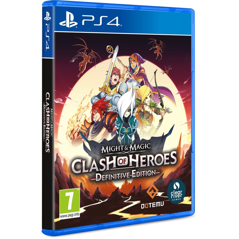 CLEAR RIVER GAMES Might Magic Clash of Heroes Definitive Edition - PS4