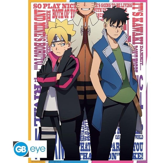 Αφίσα Boruto Naruto - Boruto And Kawaki Κάθετη 52x38 cm image 0