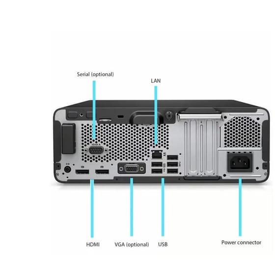 Refurbished Desktop HP 600 G6 (Intel Core i5-10500/8 GB/256 GB SSD/UHD Graphics/Win11Home) | Grade A image 1