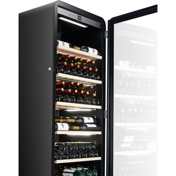 LA SOMMELIERE APOGEE255PV για 254 Μπουκάλια Μαύρο Συντηρητής Κρασιών image 8